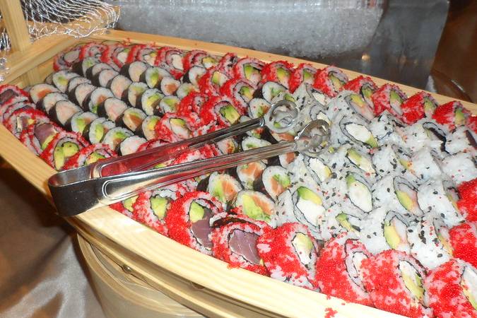 Sushi Wedding Boat