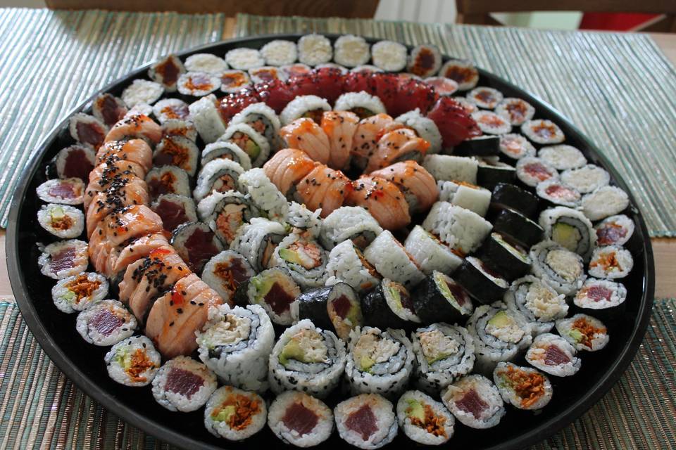 Wedding Sushi Station