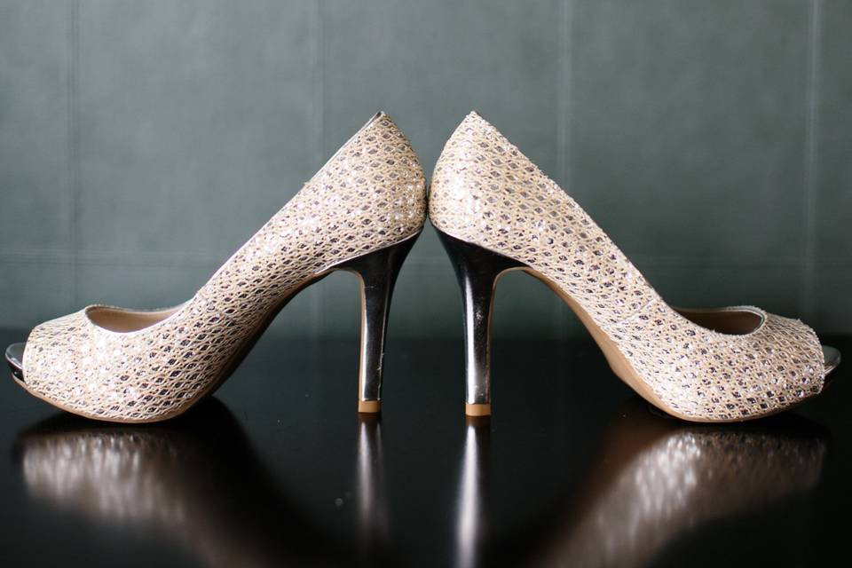 Bride's stiletto