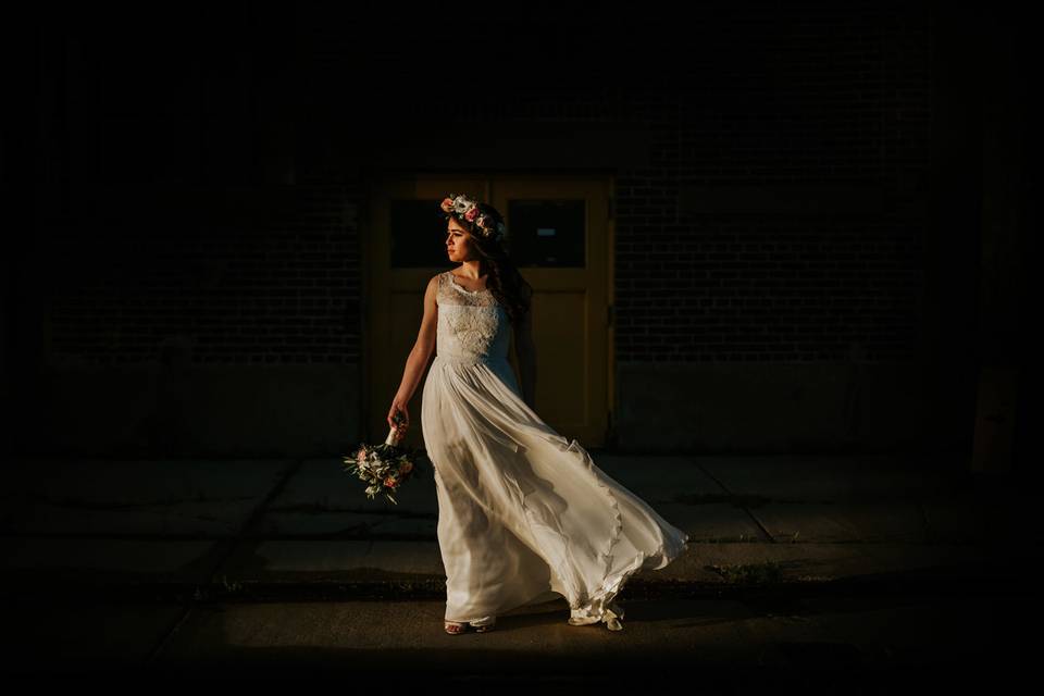 Bridal portrait