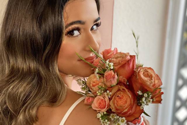 Bouquet and Makeup