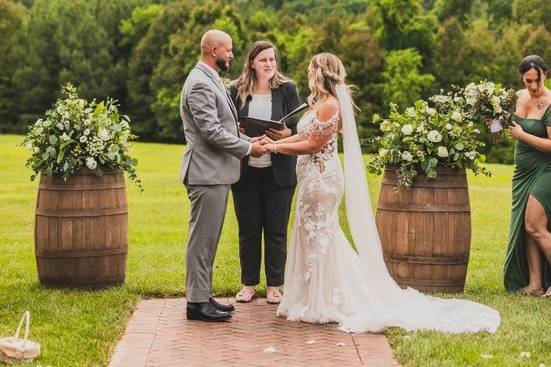 K Scarry officiant services