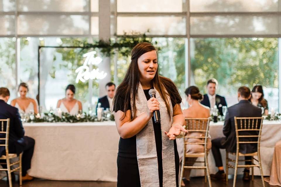 K Scarry officiant services