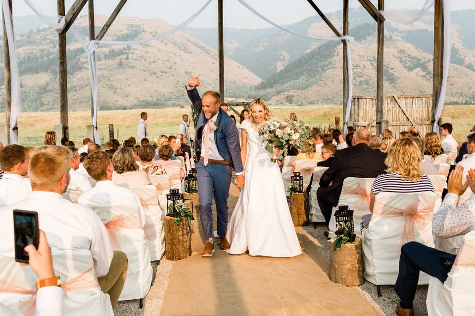 Star Valley WY Wedding