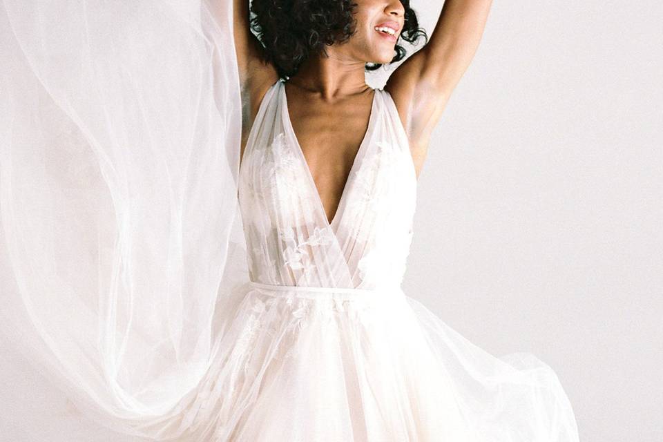 Dreamy Wedding Dress Detail