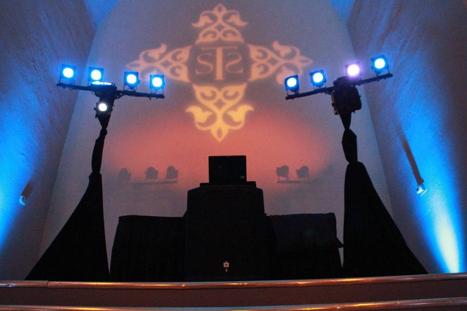 DJ Lighting with Monogram