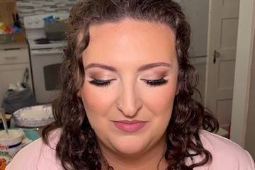 Loved this bridal look!