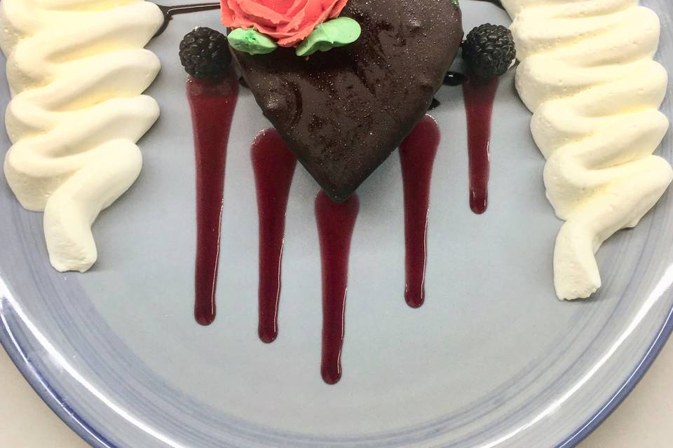 Heart Shaped Dessert