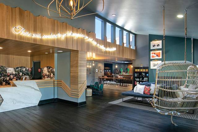 Reception area
