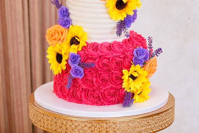 Starburst cake