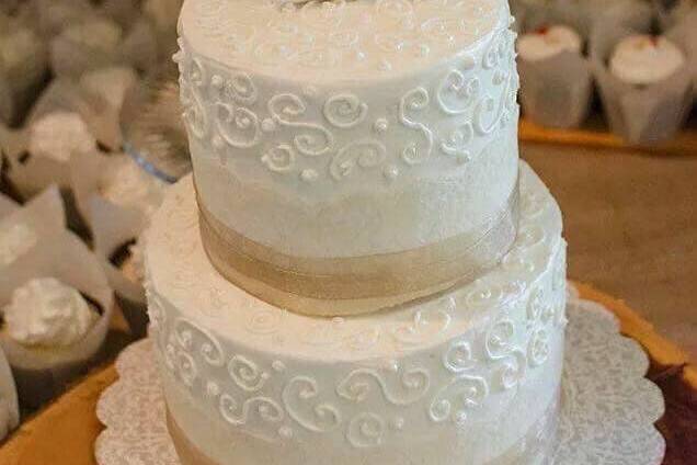 2 Tier Wedding
