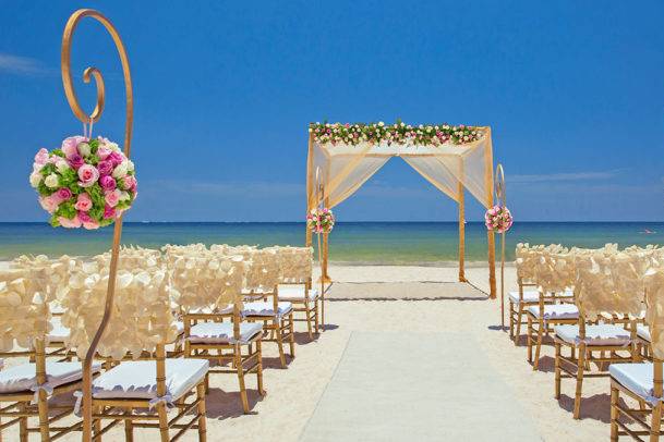 Beach wedding