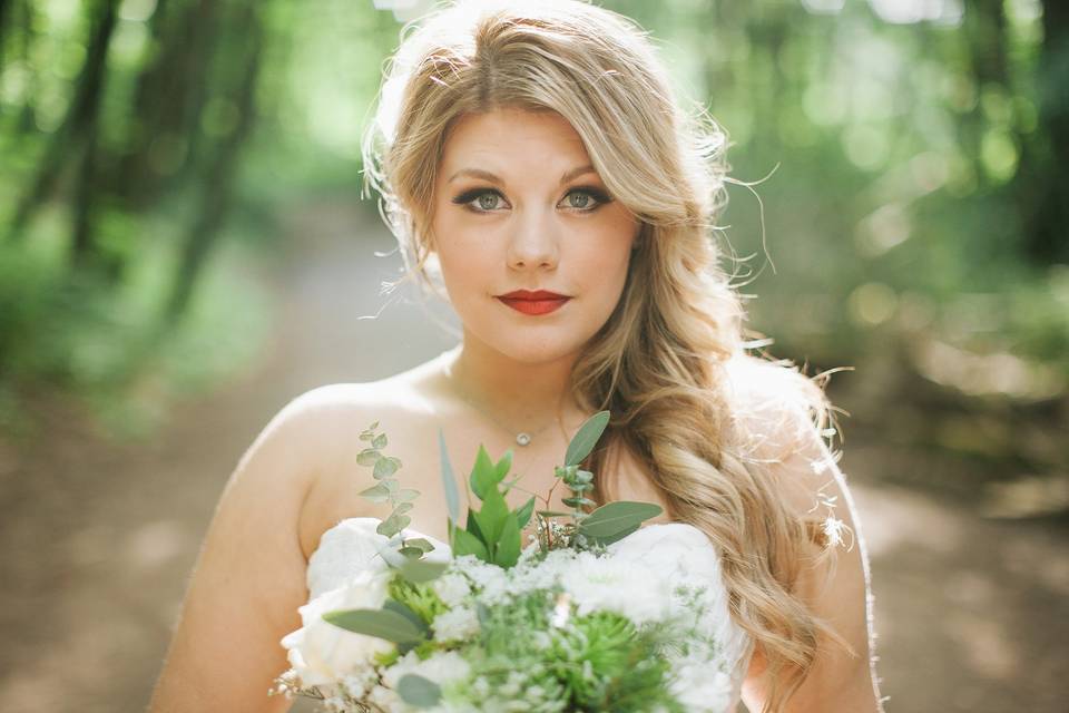 Austie - Makeup, Hair, designing bridal accessories