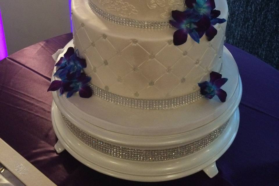 Client wedding cake