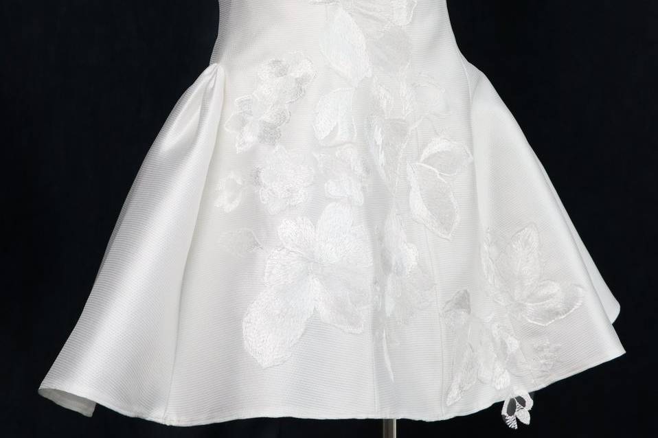 Second look short Bridal