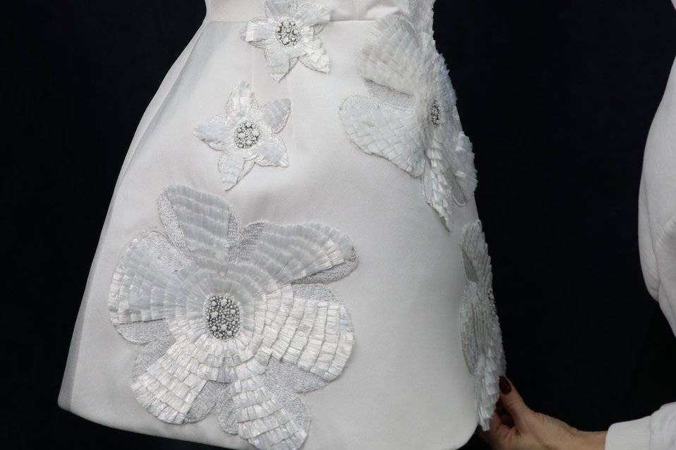 Short Bridal reception dress