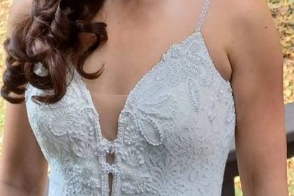 Bride makeup and hair