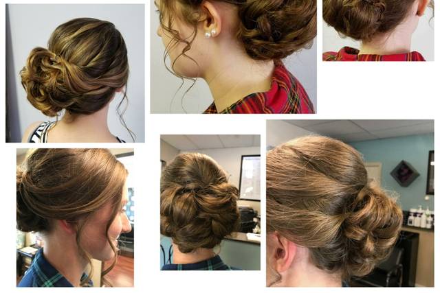 Updo details