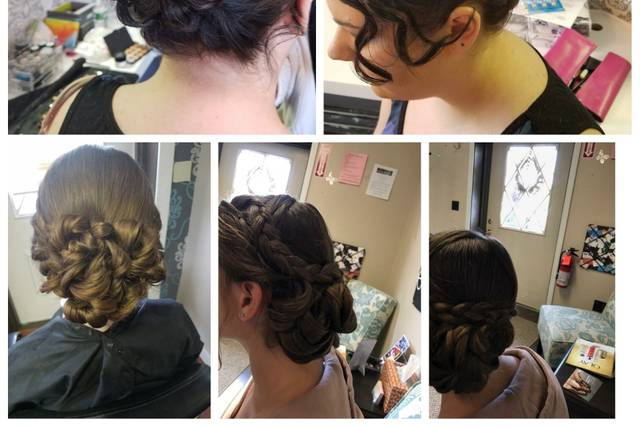 Bun updo