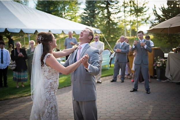 Couple dancing