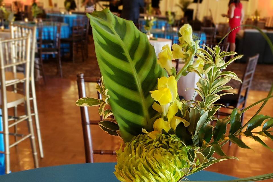 Tropical Floral Centerpiece