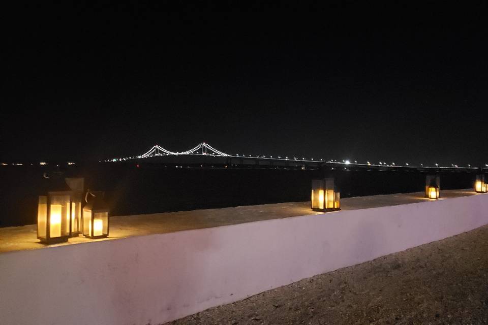 Lanterns on Seawall