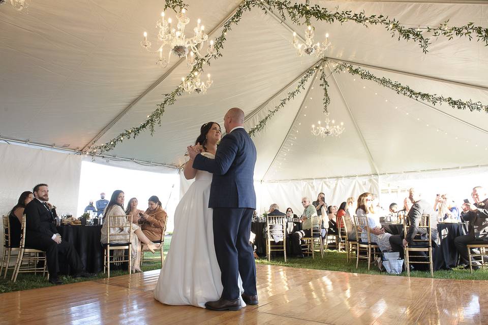 Greenery & Chandeliers