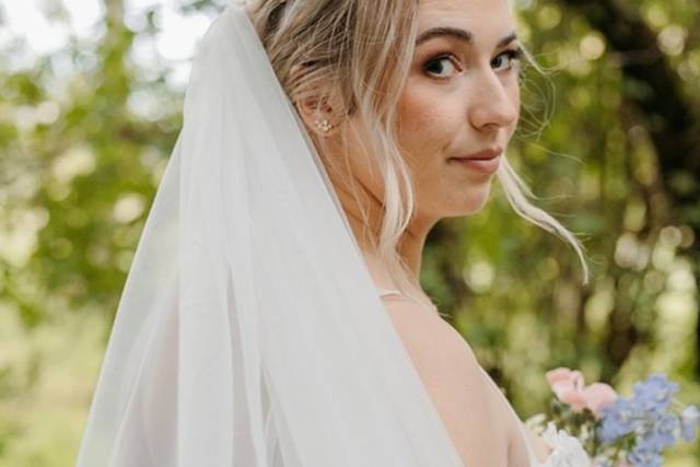 Blushing bride