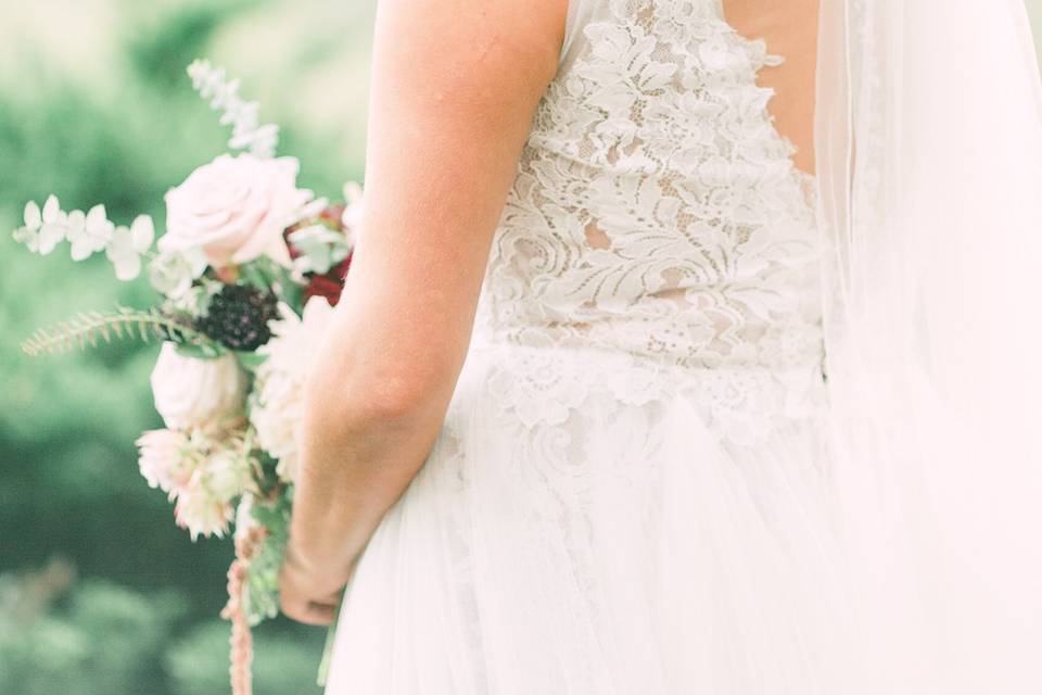 Asheville Backyard Wedding