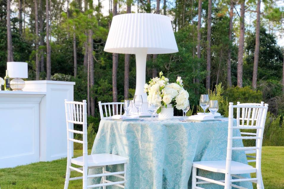 White Chiavari