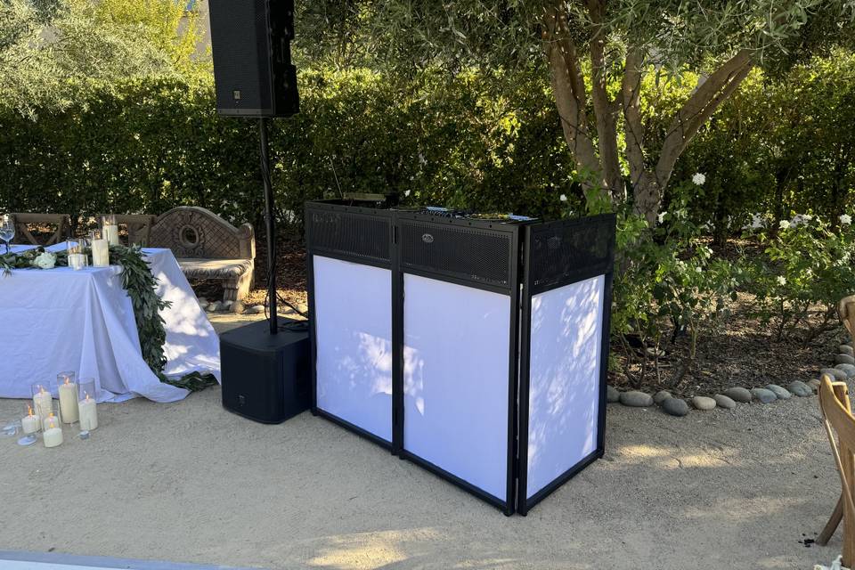 Speakers & Subs seen here.