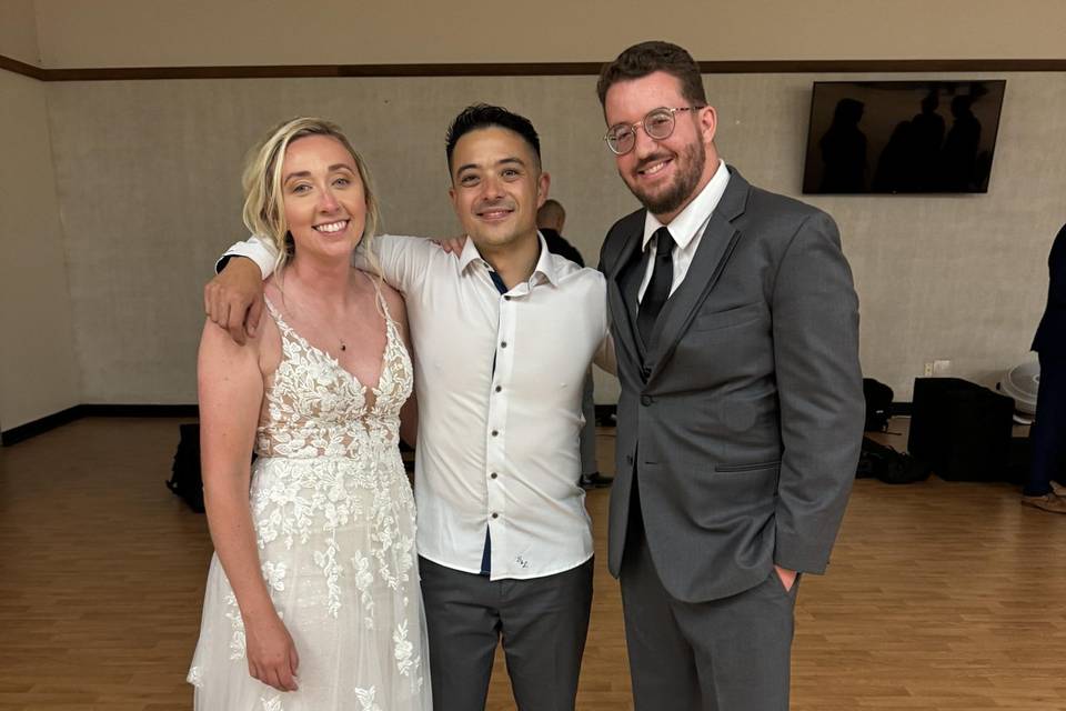 DJing my friend's wedding!