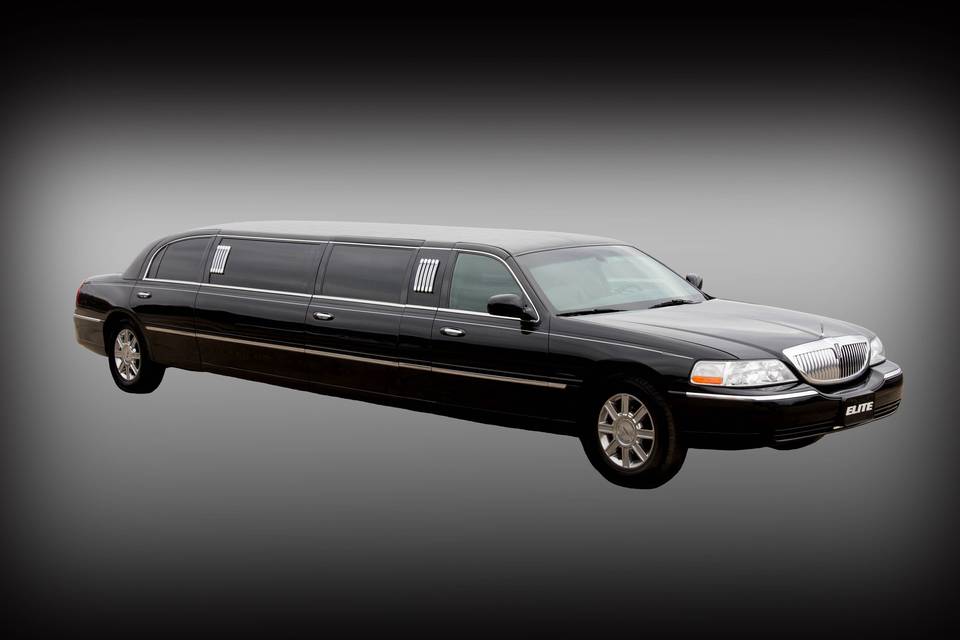 Black limousine