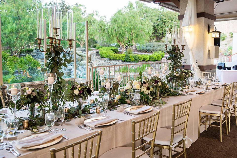 Gorgeous coto de caza golf & raquet club wedding.