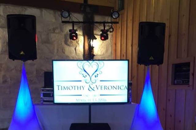 DJ setup