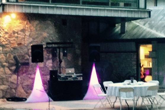 DJ setup