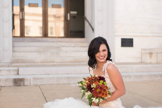 Bridal portrait