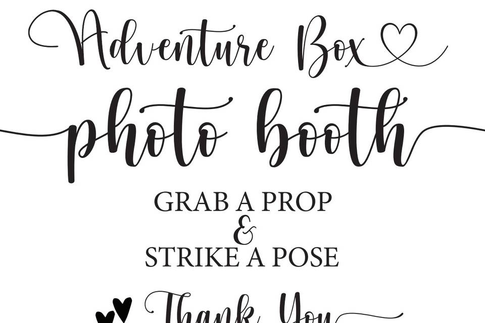 Adventure Box Photo Booth