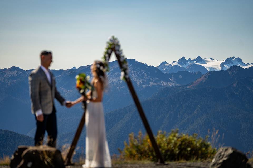Hurricane Ridge Elopement