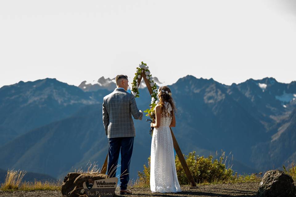 Hurricane Ridge Elopement