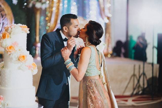 Couple kissing