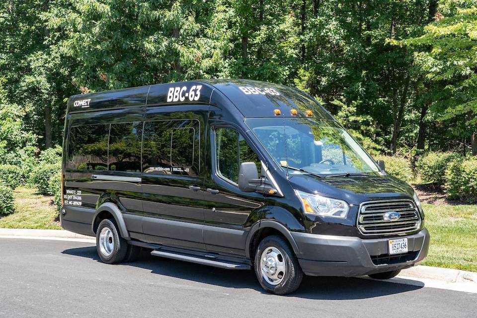 Charter Van Exterior