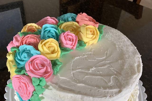 White Almond- Floral Design