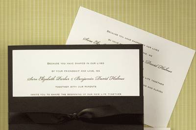 Blue Ribbon Invitations