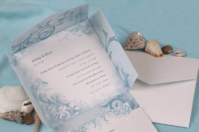 Blue Ribbon Invitations