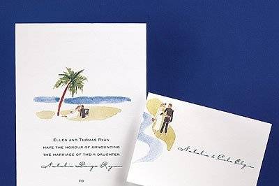 Blue Ribbon Invitations