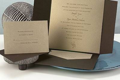 Blue Ribbon Invitations