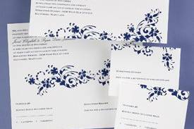 Blue Ribbon Invitations