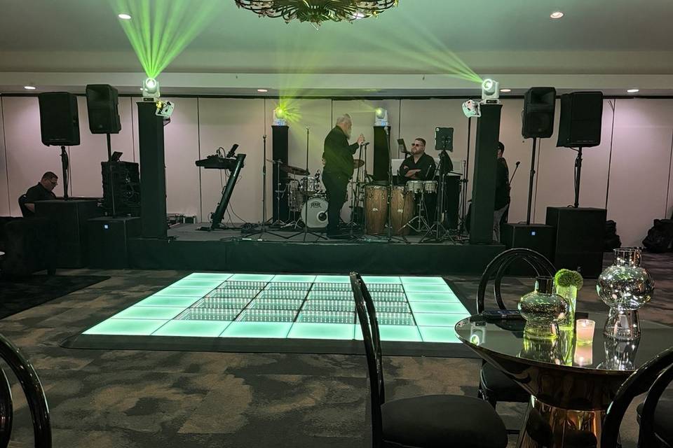 Birthday Set Up & Dance Floor