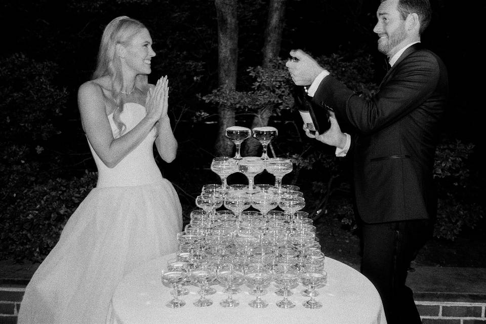 Champagne Tower